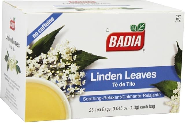 Badia Tea Linden 25 Bag,