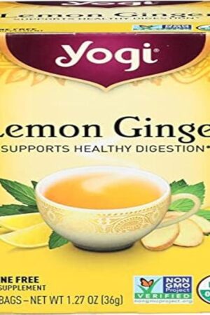 Yogi Tea Lemon Ginger Tea Bags, 16 ct