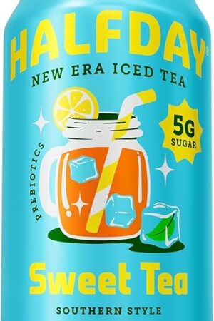 Halfday Sweet Prebiotic Iced Tea, 12 FZ