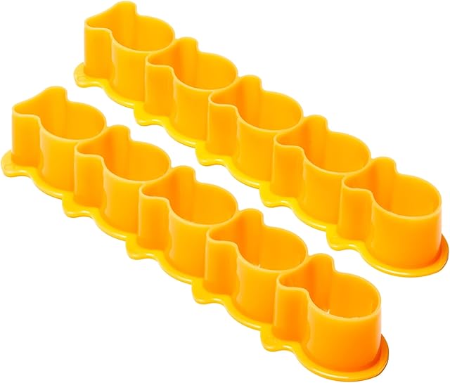 2-Pack Goldfish Cracker Cookie Cutters for Sourdough – Dishwasher Safe, Food-Grade, Mini Orange Kids Snack Cutters, BPA-Free & Non-Toxic, Perfect for Fun Baking