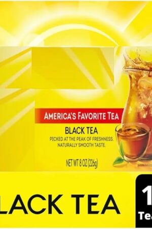 Black Tea Bags, Individually Wrapped 100 Count
