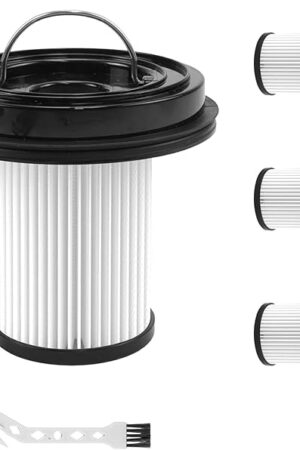 4Pack XR Filter Replacement for Bissell Cleanview XR 200W/ Cleanview XR Pet 300W Stick Cordless Vacuum Cleaner 3789U 3789X 3797V 3797W 3789 3797
