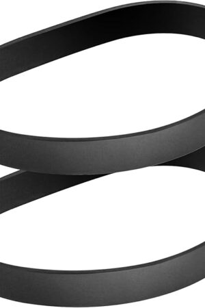 2 Pack Replacement 12675000002729 Vacuum Cleaner Belt for Black & Decker Air Swivel BDASV101 BDASV104 BDASL102 Ultra BDASL104 BDASL202 BDASV103 BDASL20 BDAS120 Ultra Light BDASP103 Models