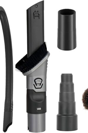 6PCS Vacuum Cleaner Attachments for Shark Rocket. 2-in-1 Crevice & Dusting Brush Combo. Includes flexible crevice tool and round bristle brush Compatible with Shark HV322,HV320, HV301,NV600, NV340