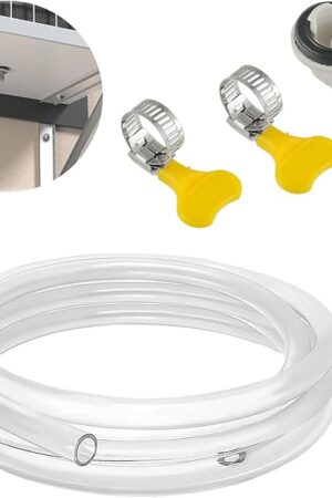 BOJACK 10ft Air Conditioner Drain Hose Kit, 3/5 inch Connector, Universal Mini-Split & Window AC Unit, 10ft Hose, 1 Pack