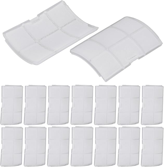 5143 Exhaust Filter Replacement for Sebo Automatic X Series Vacuum Part for Windsor Sensor SR12 SR15 SR18 XP15 XP18 Upright Vacuum Filters, Compare to Part #8.614-145.0, 16 Pack