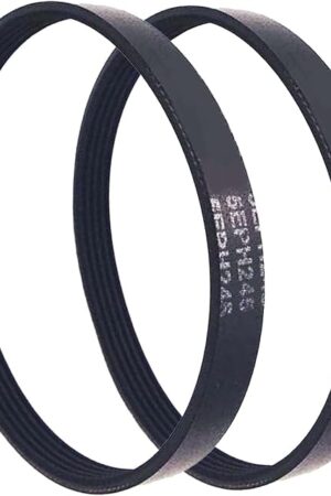 2 Pack EPH245 Replacement Vacuum Belt for Bissell 31259 2998, 2849, 3000, 3057, 28492 MultiClean Lift-Off Pet Vacuum Cleaner Grooved Belt Vega eph245# Compare to Part 1625646