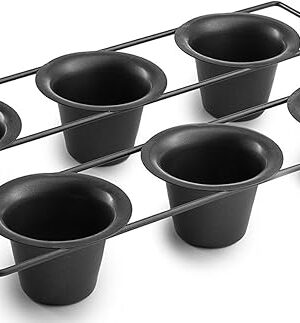 Bellemain Popover Pan for Baking - Extra Deep, Non-Stick, Easy to Clean, Sturdy, Professional Grade Materials