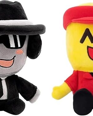 8 Inch Cartoon Plush, Stuffed Figure Plush Throw Pillows for Home, Bedding Room Decor