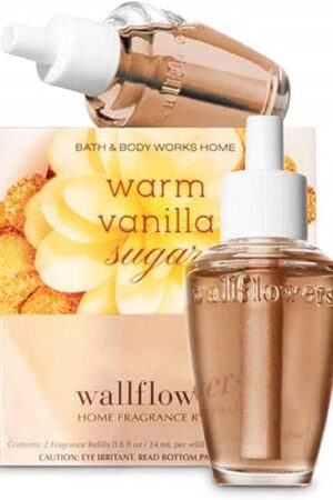 Warm Vanilla Sugar Wallflowers Fragrance Bulbs 2 pk - .8 oz each- by The White Barn Candle Co.