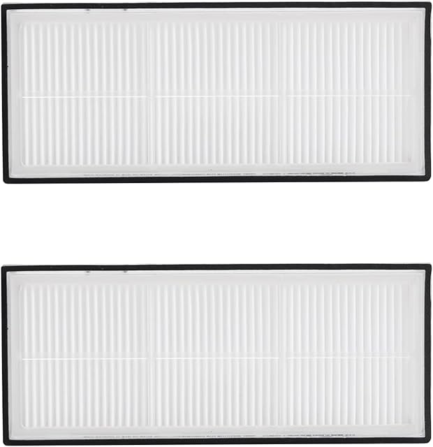 Roborock Washable Filter for Roborock S8 Pro Ultra / S8+ / S8 / S7 Max Ultra / S7 / S7+ / S7 MaxV / S7 MaxV Plus / S7MaxV Ultra Robot Vacuum Cleaners (2Pcs White)