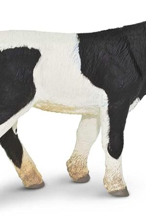 The Safari Ltd. Holstein Calf Figurine - Detailed 3.25" Plastic Model Figure - Fun Educational Play Toy for Boys, Girls & Kids Ages 3+