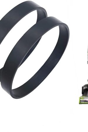 Vacuum Belts for Bissell Style 7/9/10/12/14/16 2252 2254 1793 P/N 3031120 Bissell Powerforce Helix, Cleanview, Powerlifter Swivel Rewind Models, Replace Parts #2031093#3031123#32074 (Pack of 2)