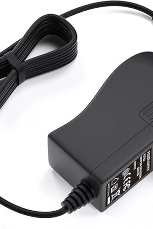 VHBW Charger for INSE Cordless Vacuum Charger Fit with Inse N5S N5 N6 N6S V70 N6-1 N6-2 AC, Power Cord for Wowgo S108, Replacement Power Adapter Deik VC-1518-US Cordless Vacuum 5.9FT