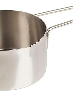 American METALCRAFT, Inc. MCW75 3/4 Stainless Steel Measuring Cup, 3/4-Cup, Silver, 1 Count (Pack of 1)