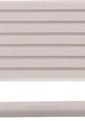 2 PCS Water Absorbent Diatomite Coasters Rectangle, Grooved Design, Water Absorbing Stone Used for Hand Soaps & Plants & toiletries in The Modern Home