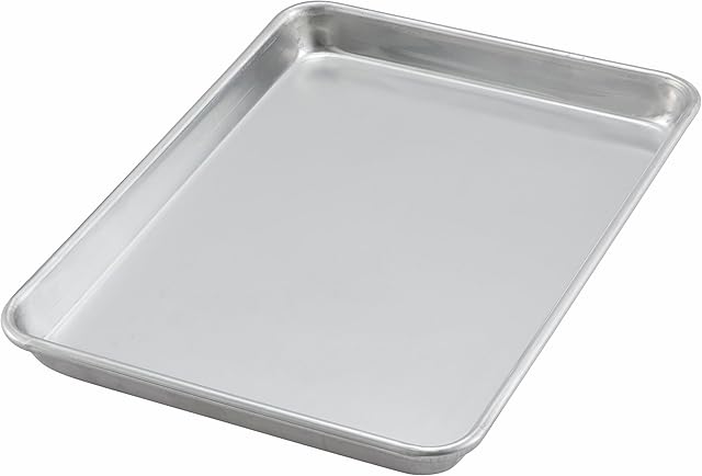 Winware by Winco ALXP-1013 Sheet Pan, 1/4-Size, Silver