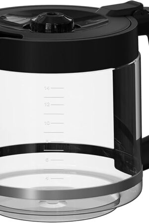 14-Cup DCM201 Coffee Maker Carafe Coffee Pot Replacement Compatible with Ninja DCM201, DCM201CP, DCM201BK Programmable XL 14-Cup PRO Coffee Maker