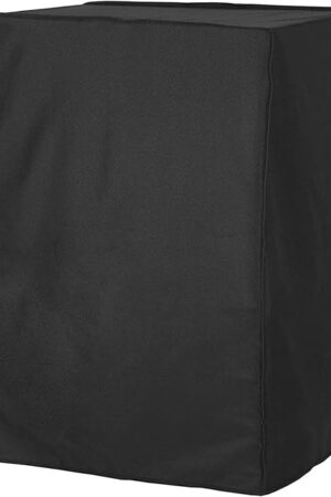 WOMACO Universal Rollaway Bed Cover, Folding Storage Cover Protector (Black, Twin / 38 Inch)