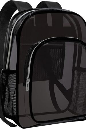 Clear Heavy Duty Transparent Backpack