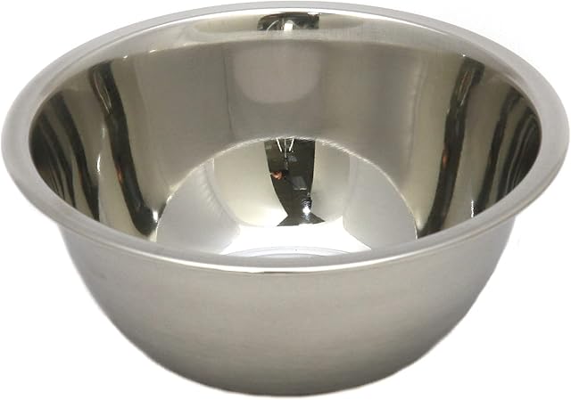 Chef Craft Brushed Mixing Bowl, 1-Quart, Stainless Steel