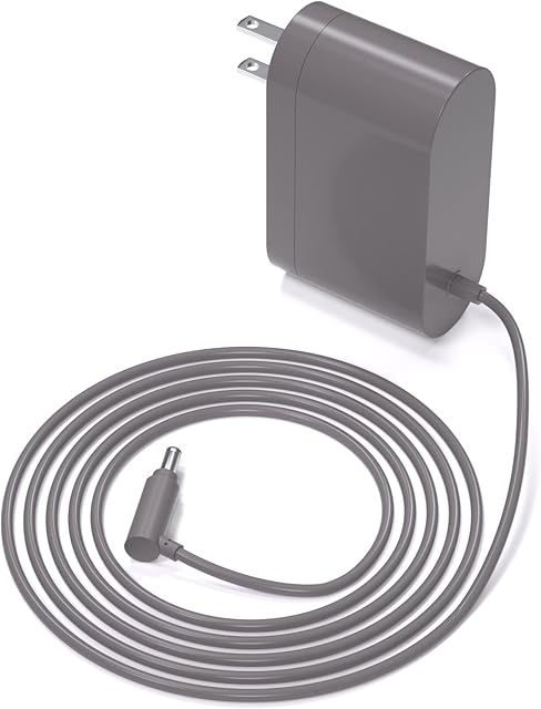 26.1V Replacement for Dyson V8 Charger Compatible with Dyson V8 V7 V6 Car+Boat Vacumn Cleaner, 5.9FT Cord for Dyson Cordless Vacuum Charger