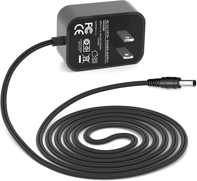 Charger for Bissell Pet Stain Eraser PowerBrush 2837 2842 2846 2877, The Replacement for Bissell 1624554 Cordless Vacuum Charger Power Cord