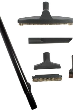 Cen-Tec Systems 93796 Premium Vacuum Attachment Kit Telescoping Wand, Black