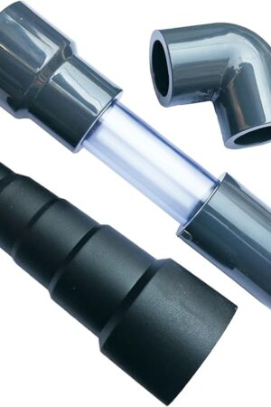 Wet Vac Attachment - BCEHACBITI AC Drain Line Vacuum Adapter to Unclog and Evacuate A/C HVAC Drain Lines, Universal Hvac Ac Drain Line Cleaner Tool Vacuum Hose To 3/4?, 1? PVC Pipe Adapter
