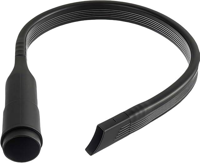 25-Inch Universal Vacuum Crevice Tool Attachment – Flexible Brush Kit for 1-1/4" (32mm) & 1-3/8" (35mm) Hose Diameters – Compatible with Dyson, Shark, Hoover, Kenmore, Bissell & More