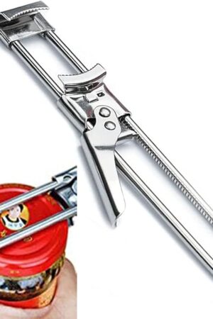 zengxiaoyun® Master Jar & Bottle Opener, Adjustable Multifunctional Stainless Steel Can Opener Jar Lid Gripper, Manual,Kitchen Accessories