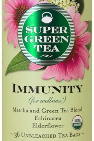 The Republic of Tea Organic Immunity Supergreen Tea, 36 Count