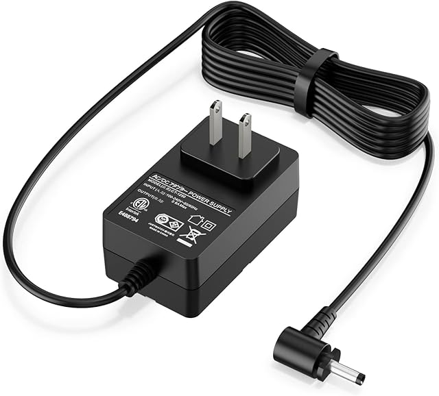 VHBW Replacement for Shark Vacuum Cord 24.8V DK33-248080H-U for Shark Vacumn Charger Replacement for Shark IZ162H IZ163H QZ162H QZ163H IZ362H IZ363H IX140H IX141 IZ140 IZ142 UZ145 IZ162HC Vacuum