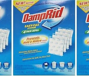 DampRid Easy Fill Moisture Absorber Refill No Scent 42 Oz, 3 Pack