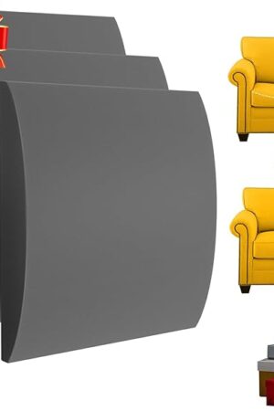 Couch Cushion Support for Sagging Seat Sofa Couch Supports for Sagging Cushions Curved High Density Foam Grey Pack of 3