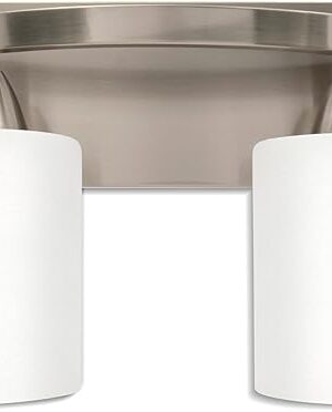 Dorence Bathroom Light Fixtures 2 Lights Oil-Rubbed Nickel Vanity Lights 100W LED