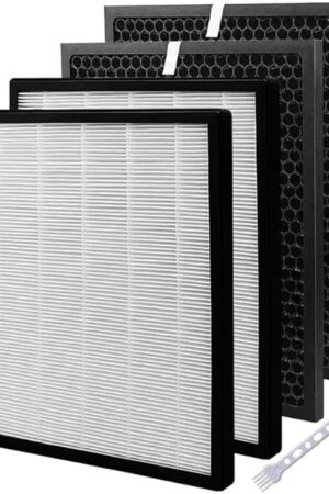 2 Pack Air Purifier Replacement Filters for LEVOIT LV-PUR131 & LV-PUR131S, LV-PUR131-RF - Activated Carbon Pre-Filters – Compatible with LEVOIT LV-PUR131 Series Air Purifiers