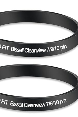 Vacuum Belt for Bissell Style 7/9/10 P/N 3031120 2252 2254 2259 1793, Vacuum Cleaner Belts Replacement Belt for Powerforce Helix Cleanview Powerlifter Swivel Rewind, Replace Part 2031093,3031123,32074