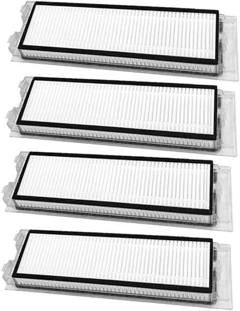 4 Pcs Hepa Filter For Roborock Q Revo/Roborock P10 A7400RR Vacuum Cleaner Replacement Spare Parts Accessories