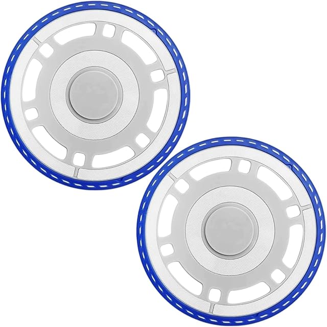 2pcs Mop Pads Holder for Ecovacs Deebot T30S/T30S Combo/Deebot T30S PRO/T30S AI/T30S Care/N30 PRO Omni/N30 Omni/T50 Omni/T50 PRO Omni/T50 MAX PRO Omni/Yeedi M12 Pro+ Robot Vacuum