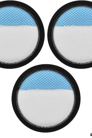 3 Pcs Washable Filter for Ryobi 18V 1 + Cordless Stick Vacuum PCL720, PBLSV716, PBLSV717 Replacement Parts, Compare to Part A32SV720N