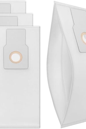 4 Pack 53294 Type O HEPA Cloth Vacuum Bags Replacement for Kenmore Upright Vacuum Cleaners 53293 50690 60510 31140 31150, Compare to Part 20-50690 20-50510 20-53294