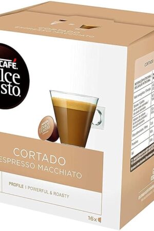 Dolce Gusto - Coffee Capsules, Cortado Espresso Macchiato, 1.86 Oz., (Pack of 3)