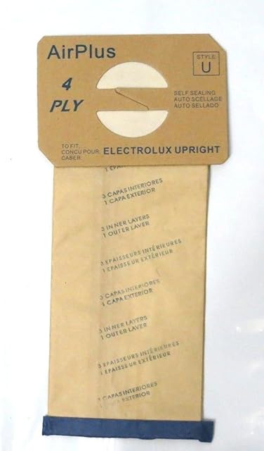 Electrolux 10 Bags Upright Vacuum Cleaner Style U