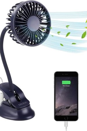 Clip on Small Mini Fan Desk Fan Baby Stroller Fan