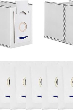 10 pack Replacement Dust Bags Compatible with Yeedi M12 PRO+, Vacuum Cleaner Replacement Bag Accessories