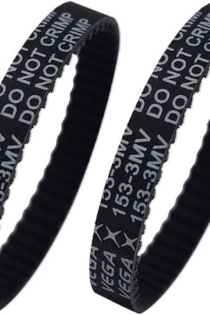 153-3MV-7 Short Belt Replacement for Shark Vacuum AZ2002 AZ2000 AZ2000W AZ2000WWK HZ2002 HZ2000 LA502 LA500 LA455 UV850 Front Soft Brush Part 153-3GT-7