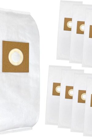8 Pack Type Y HEPA Vacuum Bags for Hoover WindTunnel Upright Style Y, Z, YZ Vacuum Cleaners, Replace Part 4010100Y
