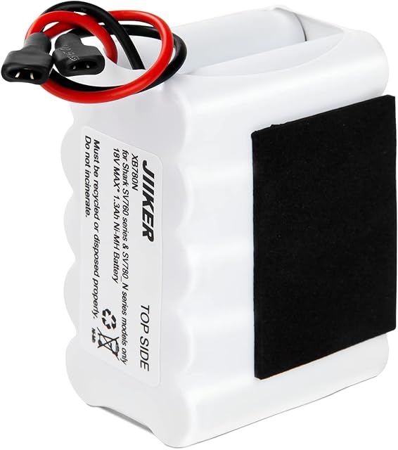 XB780N Battery Replacement for Shark SV760 SV780 SV780N SV780_N SV780_N_14 Series Cordless Pet Perfect Handheld Vacuum, 18V Max 1.3Ah Ni-Mh Battery