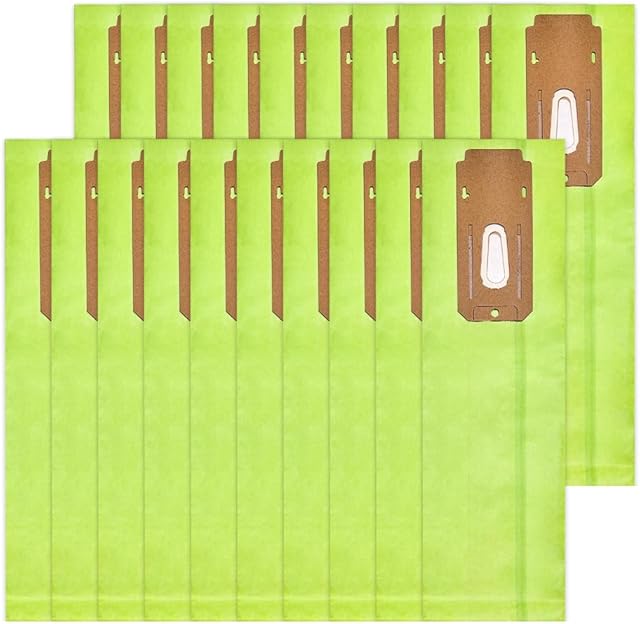 20 Pack Vacuum Bags Compatible with All Oreck XL Upright Vacuums Cleaner Type CC Bags. Replaces Part # CCPK8DW, CCPK8, AK1CC6A.